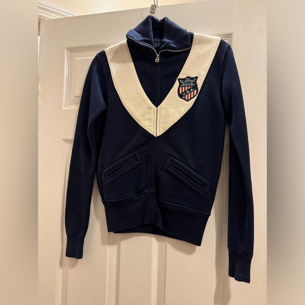 RARE Ralph Lauren Zip Up Hoodie